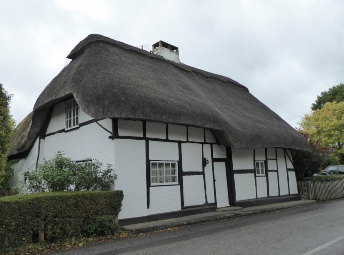 Tudor style cottage in Chilbolton.