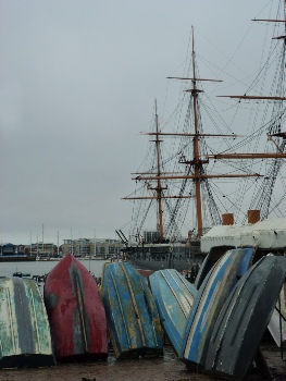 Portsmouth Dockyard.