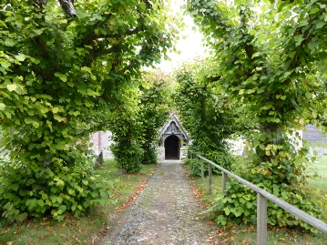 Entrance to Bullington Church. 